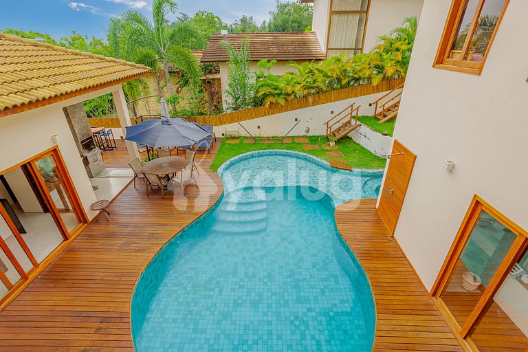 PF 159 Casa de lujo con piscina, 5 suites, Praia do Forte