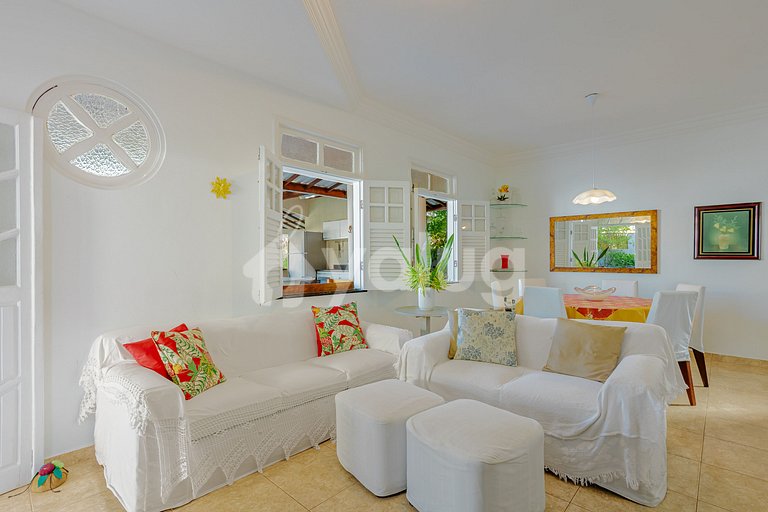 GB157 House with 4 suites and pool 500m from Beach Guarajuba