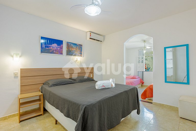 GB157 Casa con 4 suites y piscina 500m de la playa Guarajuba