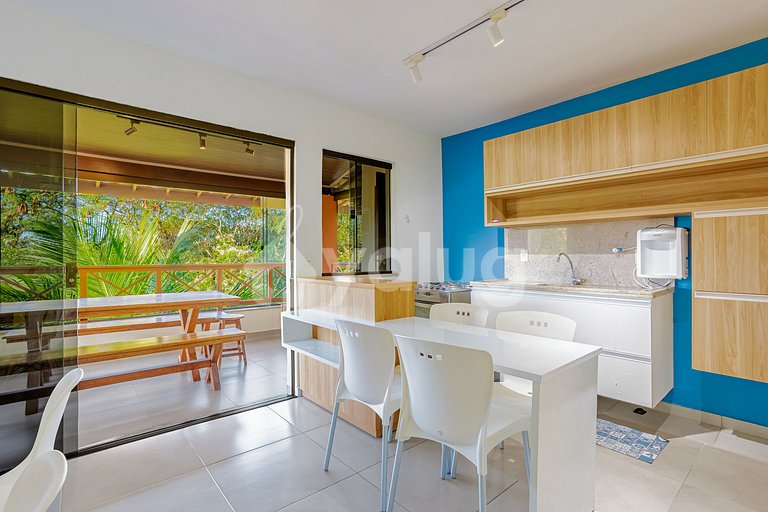 GB158 Perfect 3/4 Ap in Gated Community with Pool Guarajuba