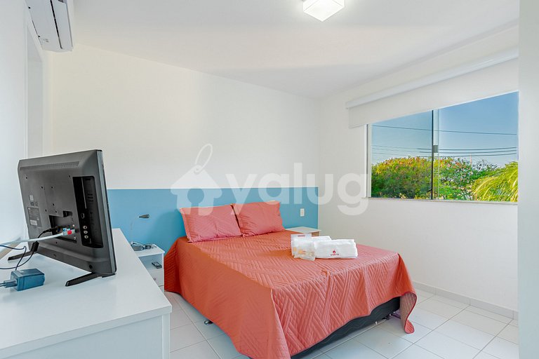 GB158 Perfeito Apartamento 3/4 Cond. c/  Piscina Guarajuba