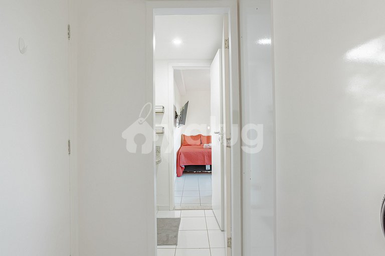 GB158 Apartamento perfecto 3/4 en Cond. c/ piscina Guarajúba