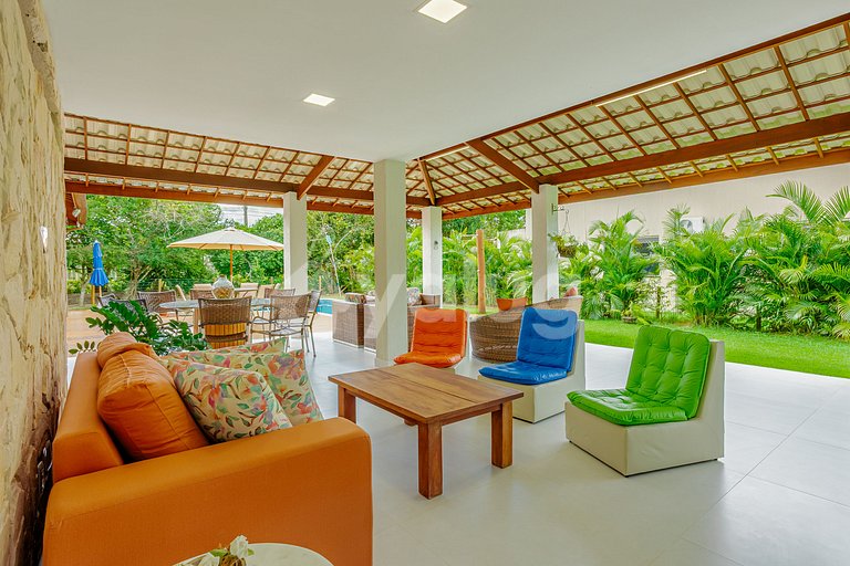 IT145 Perfeita Casa c/ Piscina c/ Hidro 4 suítes Itacimirim