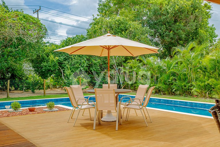 IT145 Perfeita Casa c/ Piscina c/ Hidro 4 suítes Itacimirim