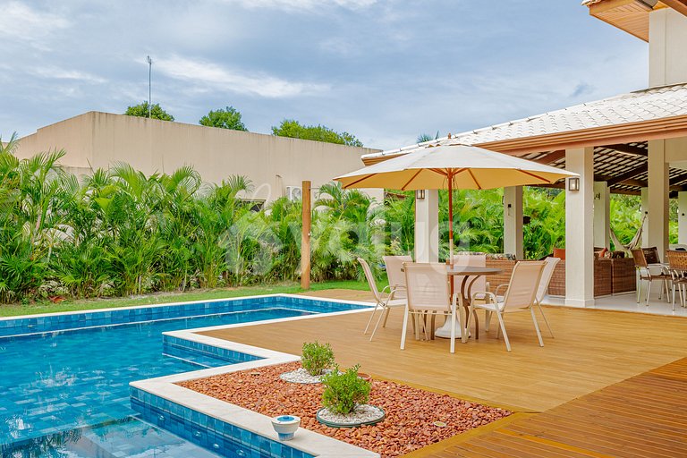 IT145 Perfeita Casa c/ Piscina c/ Hidro 4 suítes Itacimirim