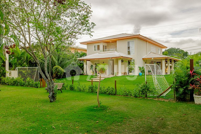 IT145 Casa perfecta con piscina C/ Hidro 4 suites Itacimirim