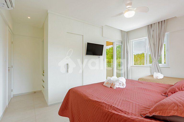 IT145 Casa perfecta con piscina C/ Hidro 4 suites Itacimirim