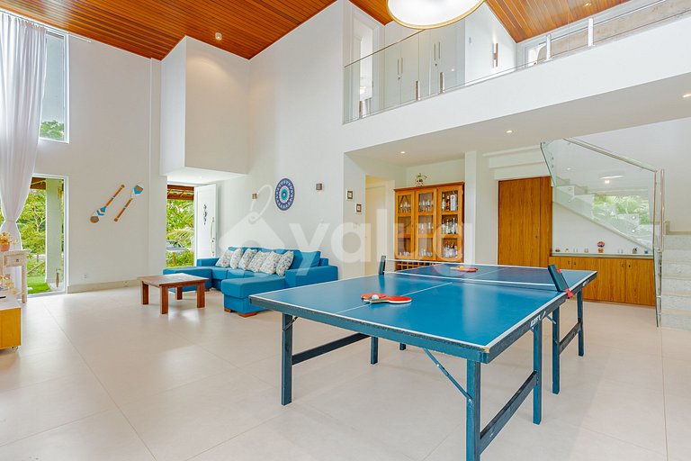 IT145 Casa perfecta con piscina C/ Hidro 4 suites Itacimirim