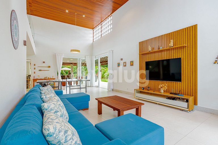 IT145 Perfeita Casa c/ Piscina c/ Hidro 4 suítes Itacimirim