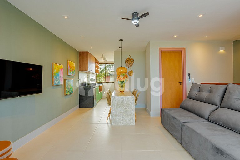 IT146 Dúplex a pie de playa con jacuzzi y 3 suites