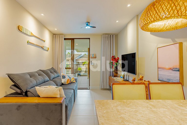 IT146 Dúplex a pie de playa con jacuzzi y 3 suites