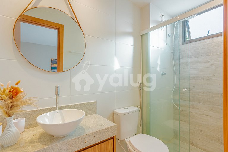 IT146 Duplex Pé na Areiada Praia c/ Jacuzzi 3 suítes