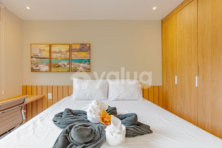 IT146 Dúplex a pie de playa con jacuzzi y 3 suites