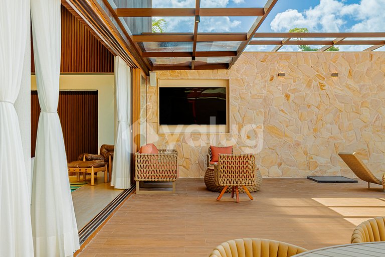 PF160 Casa de alto nivel, 6 suites, piscina con hidromasaje.