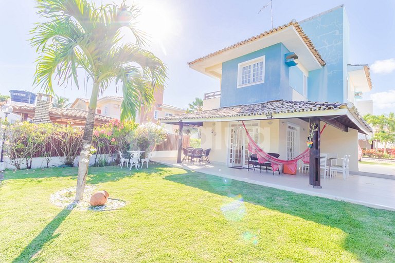 Aconchegante Casa 4 Suítes em Guarajuba