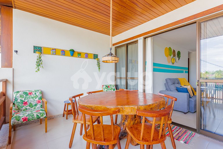 Apartamento 2 Suítes Pé na Areia, Itacimirim