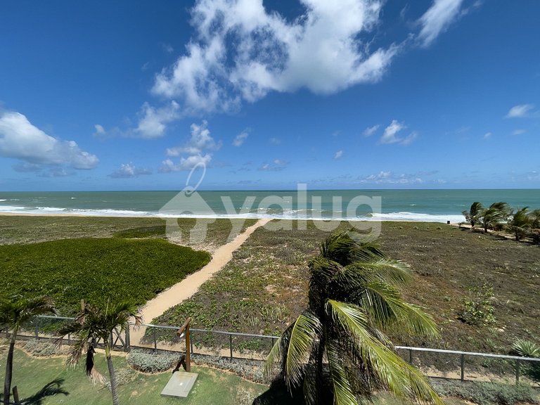 Apto Pé na Areia, 3 Quartos - Itacimirim