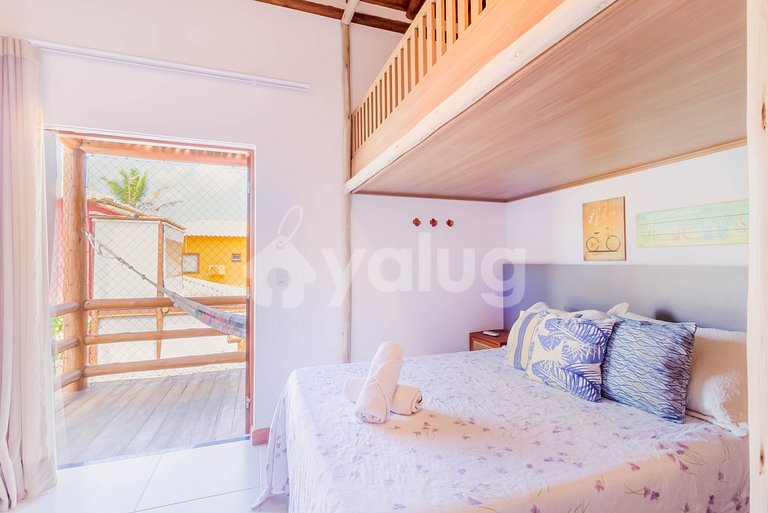 Bangalô Duplex 3 Suítes Pé na Areia, Itacimirim