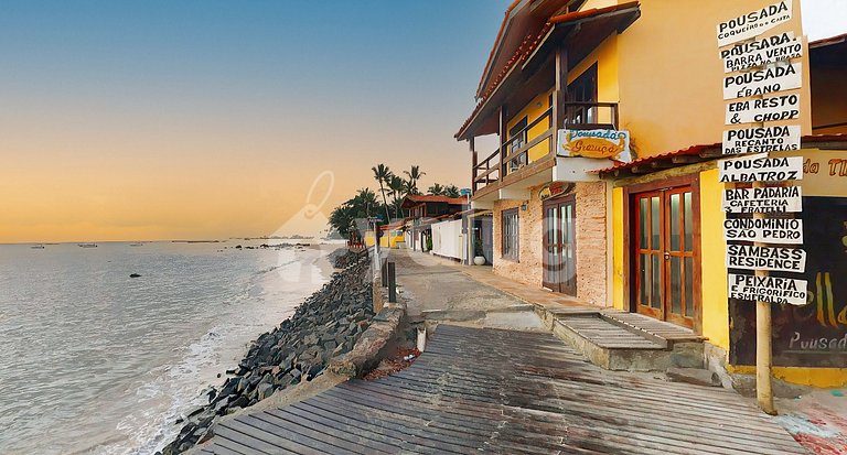 Beautiful apartment right on the sand - Morro de São Paulo