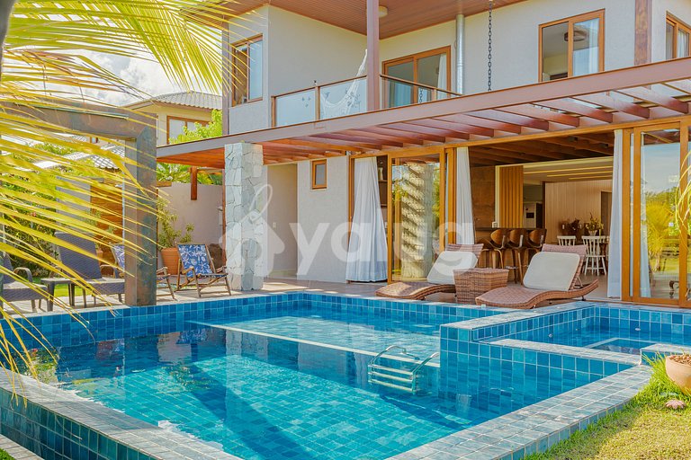 Beautiful High Standard House 4 suites with pool Praia do Fo