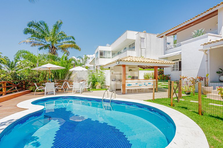 Beautiful House 5 Suites 500m from the Beach - Busca Vida