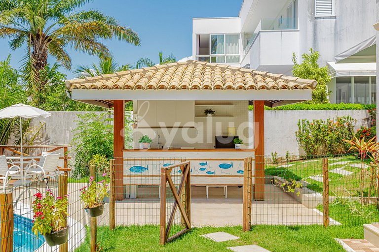 Beautiful House 5 Suites 500m from the Beach - Busca Vida