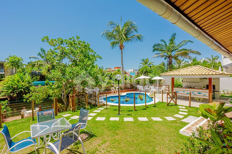 Beautiful House 5 Suites 500m from the Beach - Busca Vida