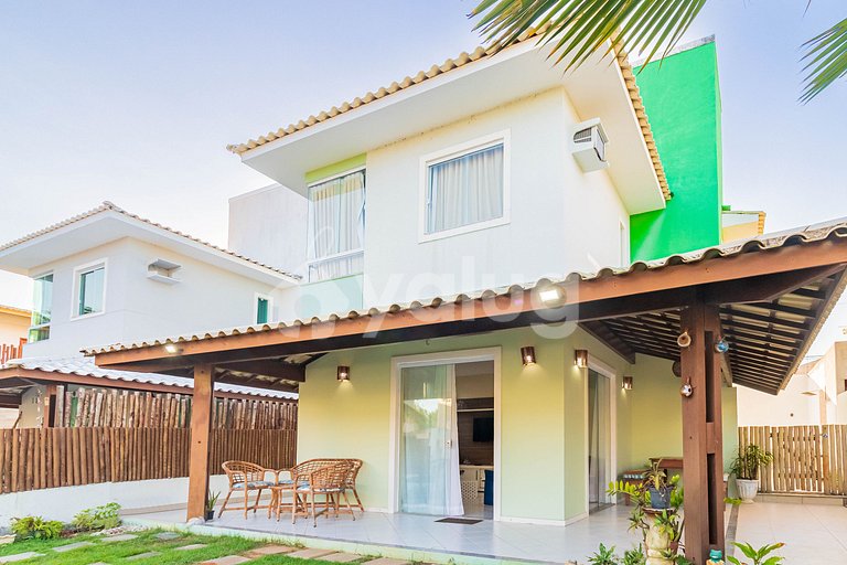 Cozy 4-Suite House with Private Pool in Guarajuba