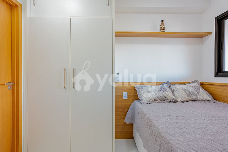 Excelente apartamento a 750 m de la playa - Armação