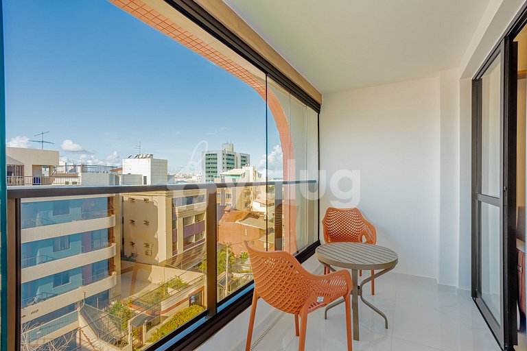 Excelente apartamento a 750 m de la playa - Armação