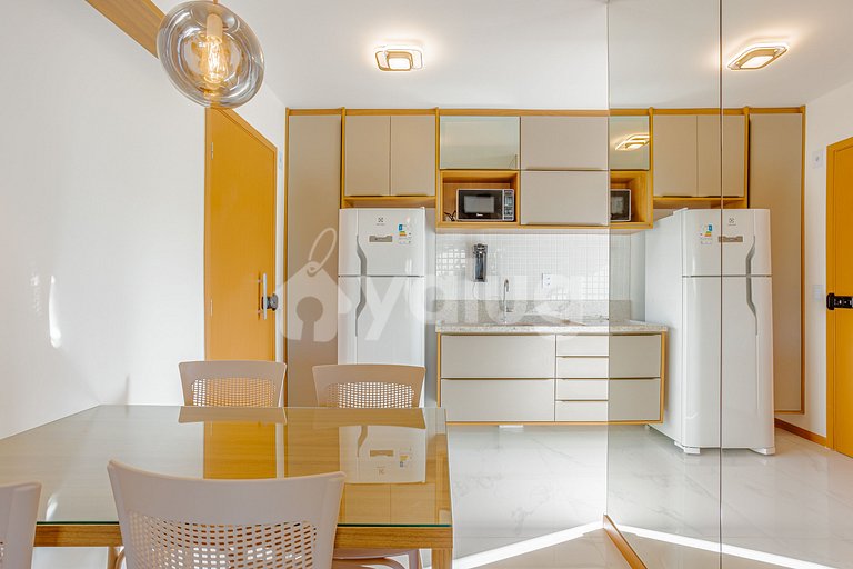 Excelente apartamento a 750 m de la playa - Armação