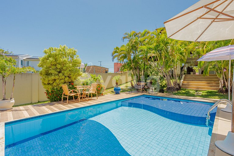 Great house 3 suites - Barra do Jacuípe 140m from the beach