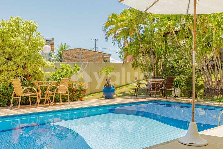 Great house 3 suites - Barra do Jacuípe 140m from the beach