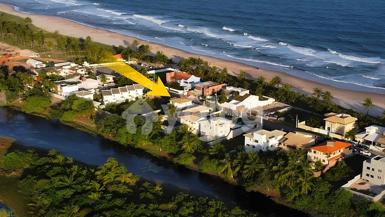 Great house 3 suites - Barra do Jacuípe 140m from the beach