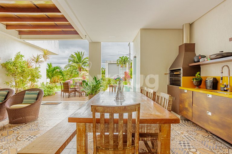 Hermosa Casa 5 Suites en Paraíso dos Lagos en Guarajuba