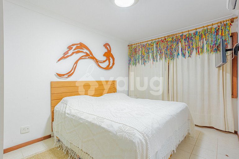 Incrível Apartamento 3 Suítes Beira-Mar Praia do Forte