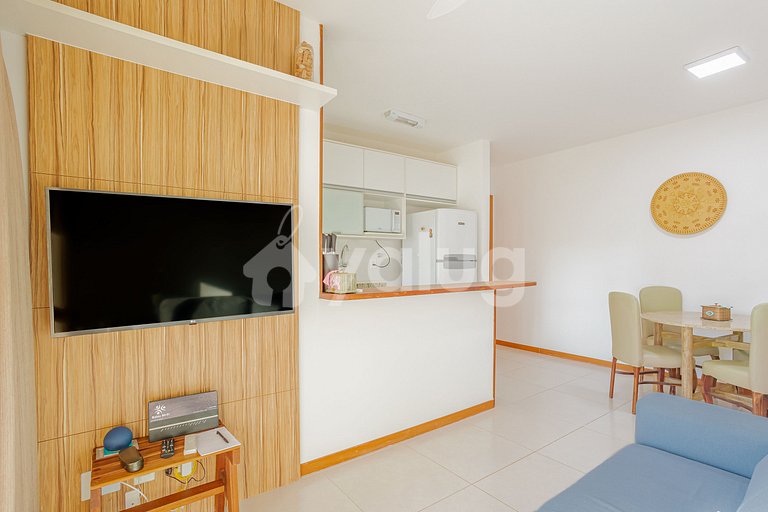 IT89 Hermoso apartamento justo en la arena - Itacimirim