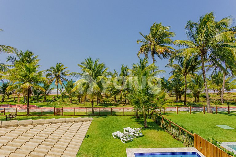 Maravilhosa Casa 4 Suítes, Pé na Areia em Guarajuba