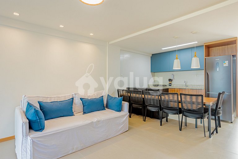 Maravilloso apartamento con 3 suites en la arena- Itacimirim