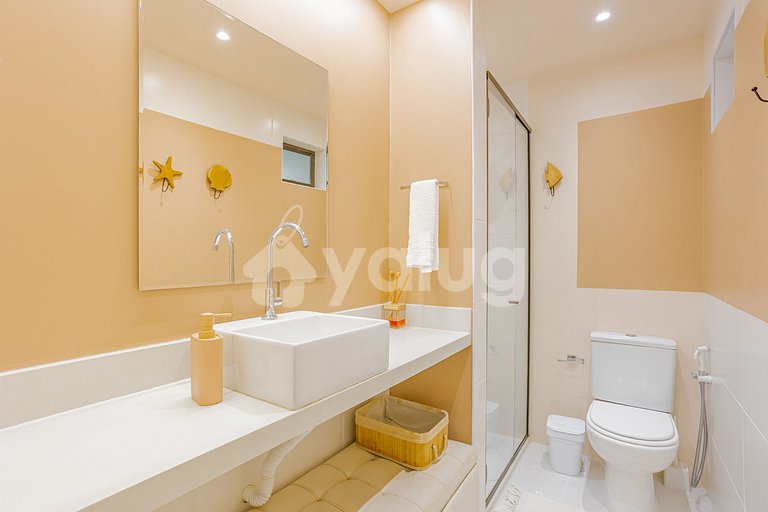 Maravilloso apartamento con 3 suites - Itacimirim