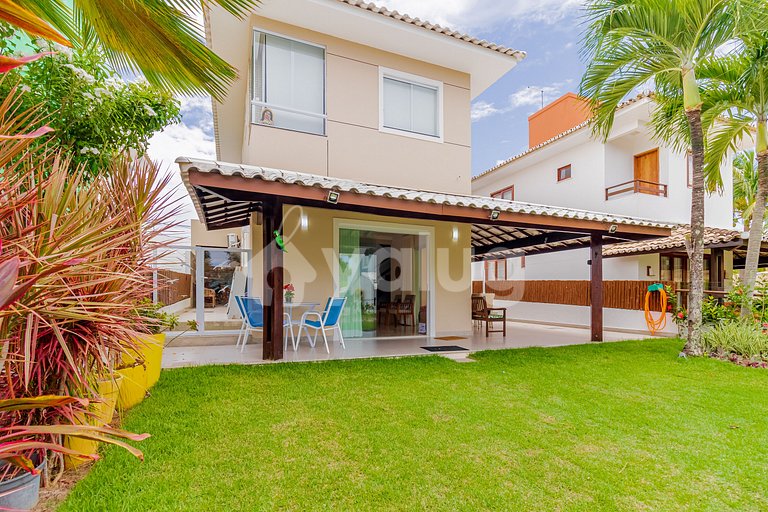 Ótima Casa 4 Suítes em Guarajuba com Piscina