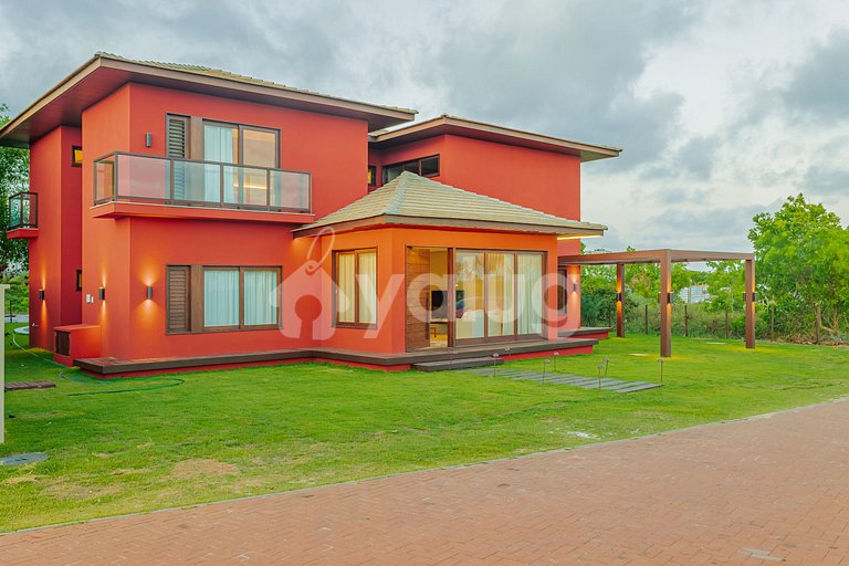 SA09 Excelente Casa 5 Suítes - Reserva Sauipe