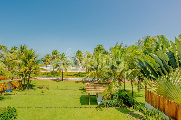 Spectacular house with 5 suites on the sand - Guarajuba