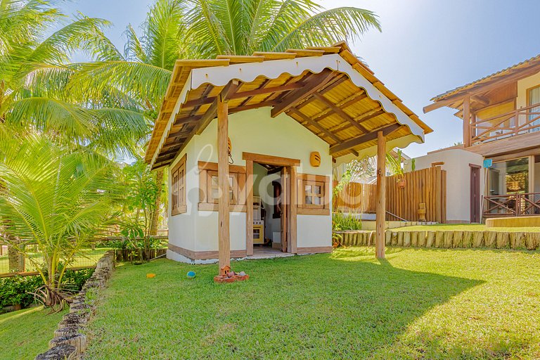 Spectacular house with 5 suites on the sand - Guarajuba