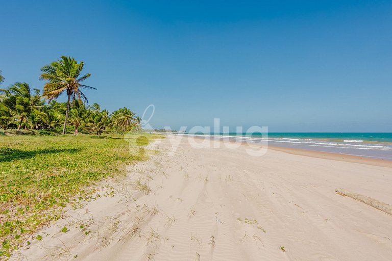 Spectacular house with 5 suites on the sand - Guarajuba