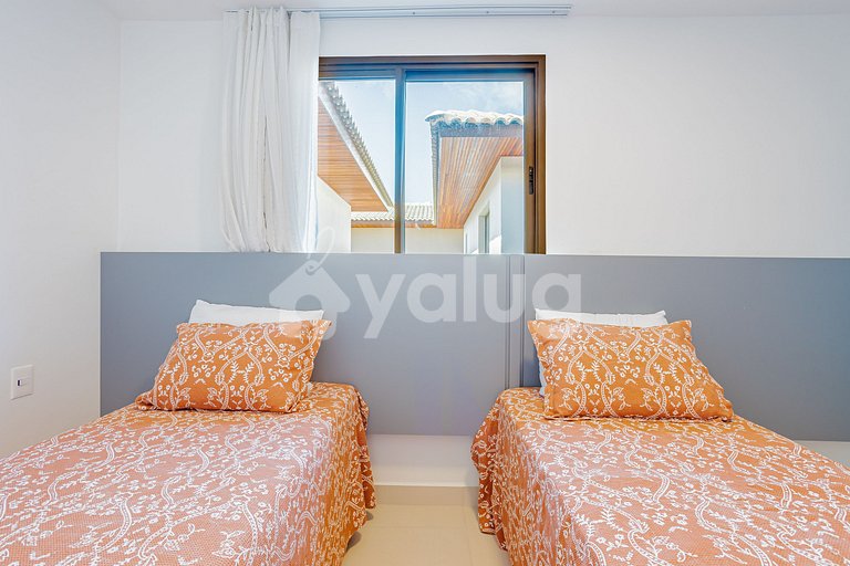 Wonderful apartment with 4 suites - Guarajuba.