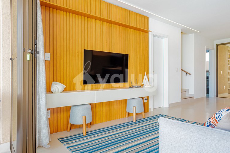 Wonderful apartment with 4 suites - Guarajuba.