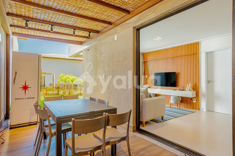 Wonderful apartment with 4 suites - Guarajuba.